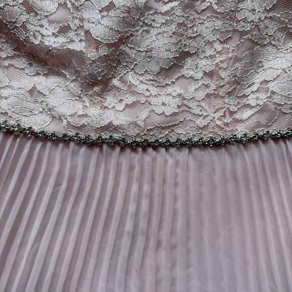 Speechless Girls' Sleeveless Maxi Party Dress with Pleated Skirt sz 7 Pink/fairy - Picture 10 of 13